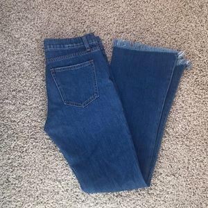 Current/Elliot Frayed hem jeans. Size 27